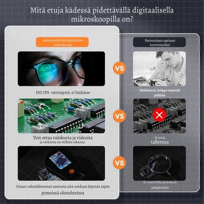 MiniTutkija 500X – Näe yksityiskohdat, joita et normaalisti näe