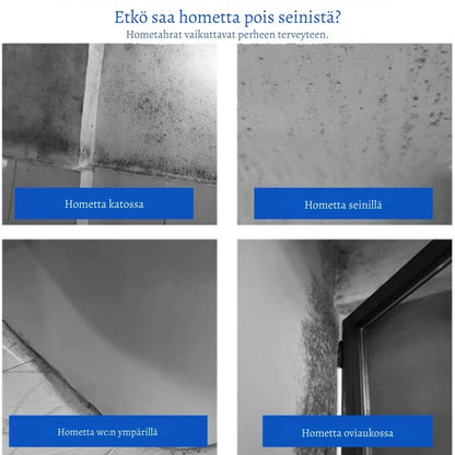 HomePuhdas – poistaa homeen ilman hankausta