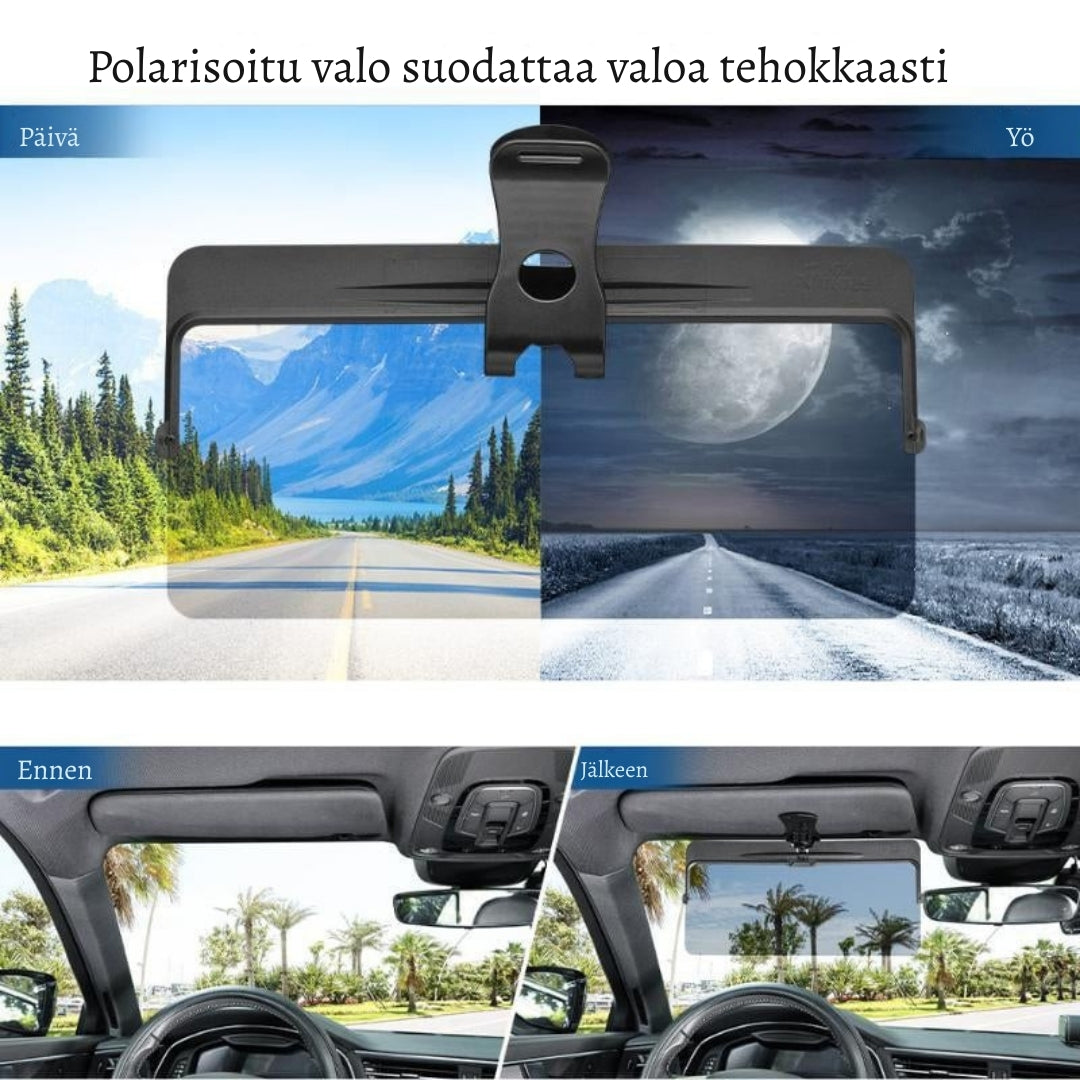 HäikäisySuoja Pro – Aja turvallisemmin ilman häikäisyä